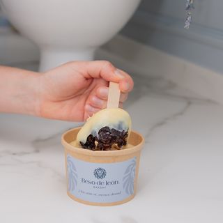 Vasito Cuchareables de Chocolúcuma