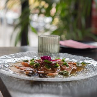 Tiraditos de salmón