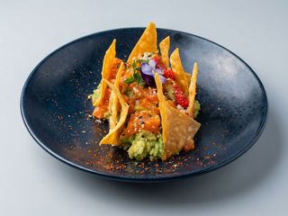 Tartar de salmón y aguacate