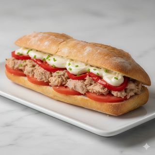 Bocadillo mediterráneo (barra)