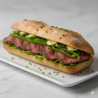 Bocadillo pepito (barra)