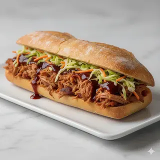 Bocadillo de pulled pork (barra)