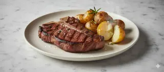Txuletó Amb Patates Al Caliu