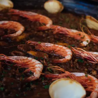 Paella de mariscos (2personas)