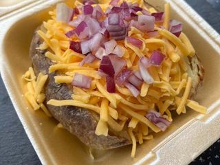 Cheese & Onion Jacket Potato