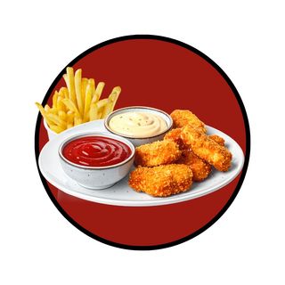 Promo Fingers de Pollo Con Patatas