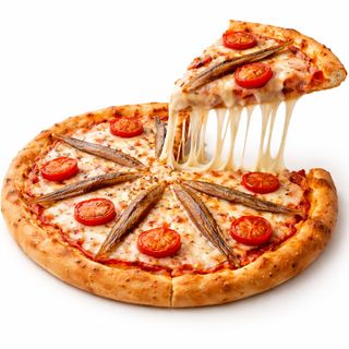 Pizza Clásica De Anchoas (30 Cm.)