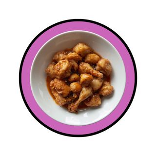 Pollo a la Cerveza 1/2 Ración