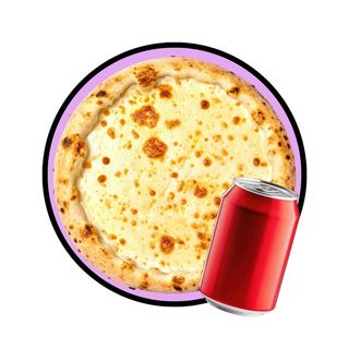 Promo Pizza Mozzarella + 1 Lata