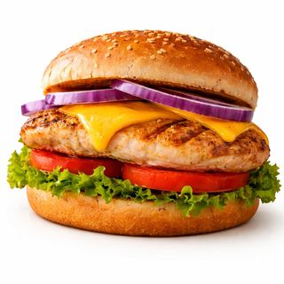 Hamburguesa de Pechuga de Pollo