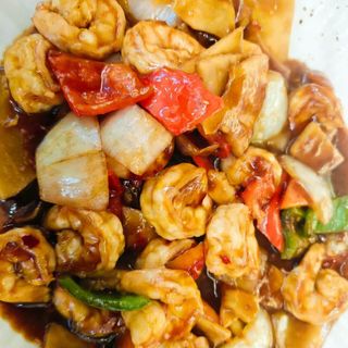 82 Gambas con picantes