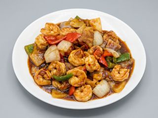 82 Gambas con picantes