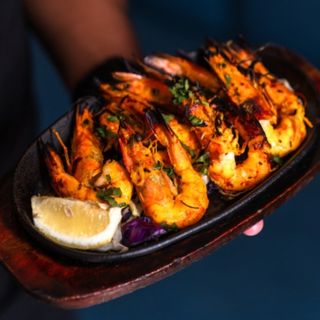 Langostinos Tandoori