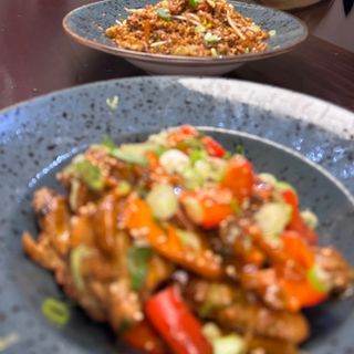 Tiras De Ternera Con Verduras