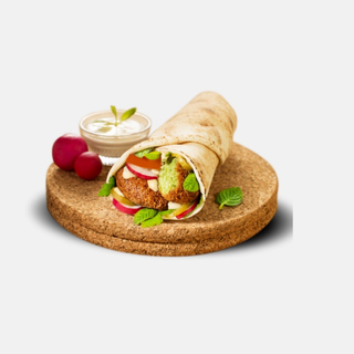 Falafel Gemüse casero.