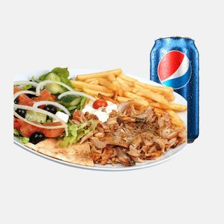 Plato mediano simple.