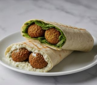 Falafel Casero simple.