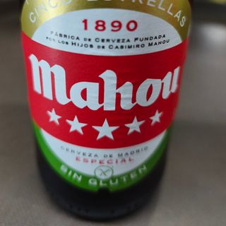 Cerveza Mahou sin Gluten
