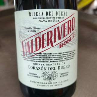 Vino Rivera del Duero VALDERIVERO