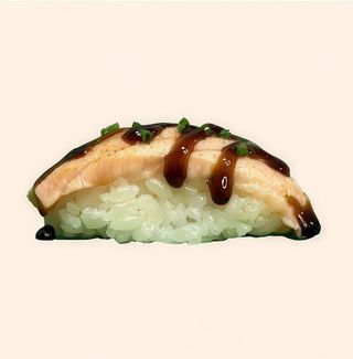 Nigiri De Salmón Flameado Con Foie (1 Pza.)