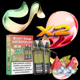 BalMY Élite Pro | Pack x2 Cápsulas Sabor Watermelon