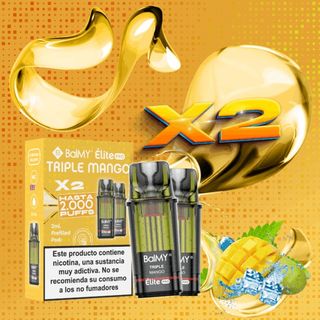 BalMY Élite Pro | Pack x2 Cápsulas Sabor Triple Mango
