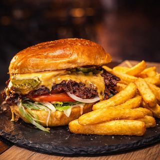Hamburguesa Smash Fresca