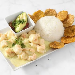 Camarones Al Ajillo Ecuatoriano