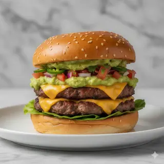 Hamburguesa la mexicana