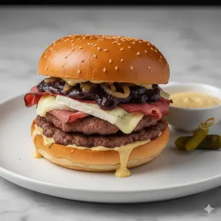 Hamburguesa la de cabra