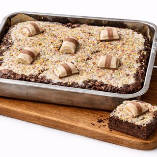 Porción Brownie Kinder