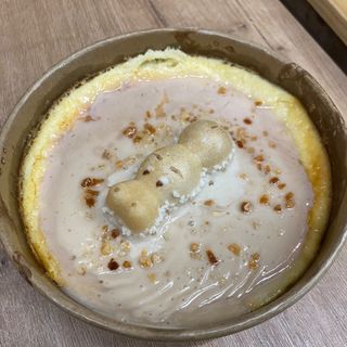 Cheescake individual happy hippo