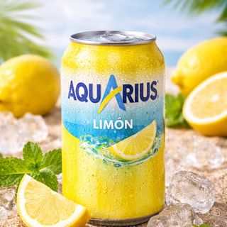 Aquarius Limón lata 330ml.