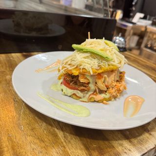 Patacon de pollo
