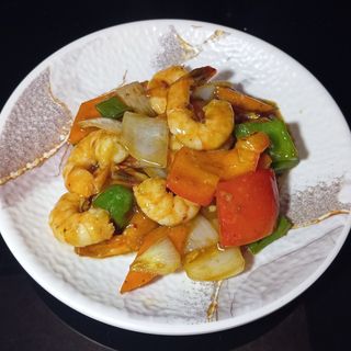 59- Gambas Agridulce Picante