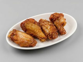 11- Alitas De Pollo Fritas (4 Uds.)