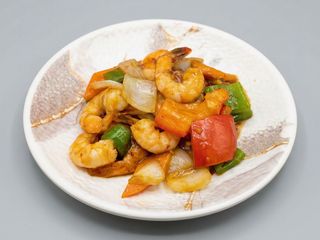 59- Gambas Agridulce Picante