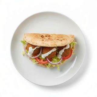 Falafel kebab