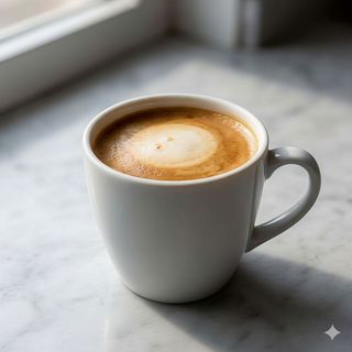 Descafeinado con leche (doble)