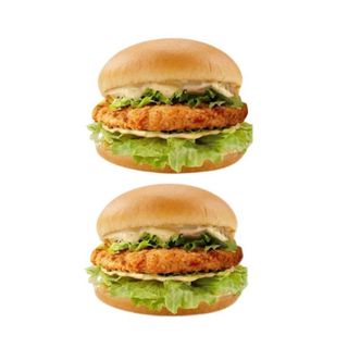 Hamburguesa de pollo con pimiento asiático (2 Uds.)