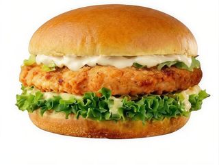 Hamburguesa de pollo picante