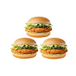 Hamburguesa de pollo original (3 uds.)