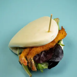 Pan bao de langostino al panko