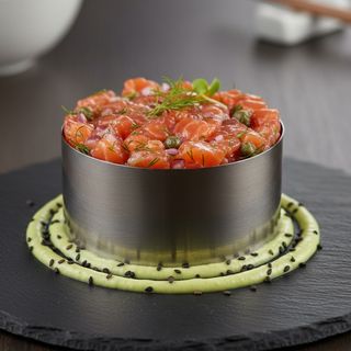 Tartar salmón
