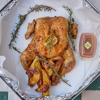 Pollo al Carbón (para 3 o 4 personas)