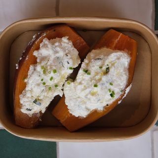 Boniatos con ricotta · 300 g