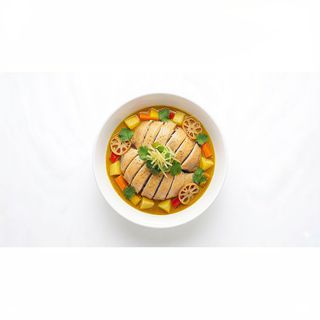 Pollo Con Salsa De Curry