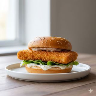 Hamburguesa de pescado