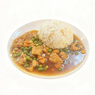 Arroz con pollo kung pao