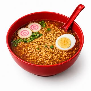 Ramen en caldo sabor ternera